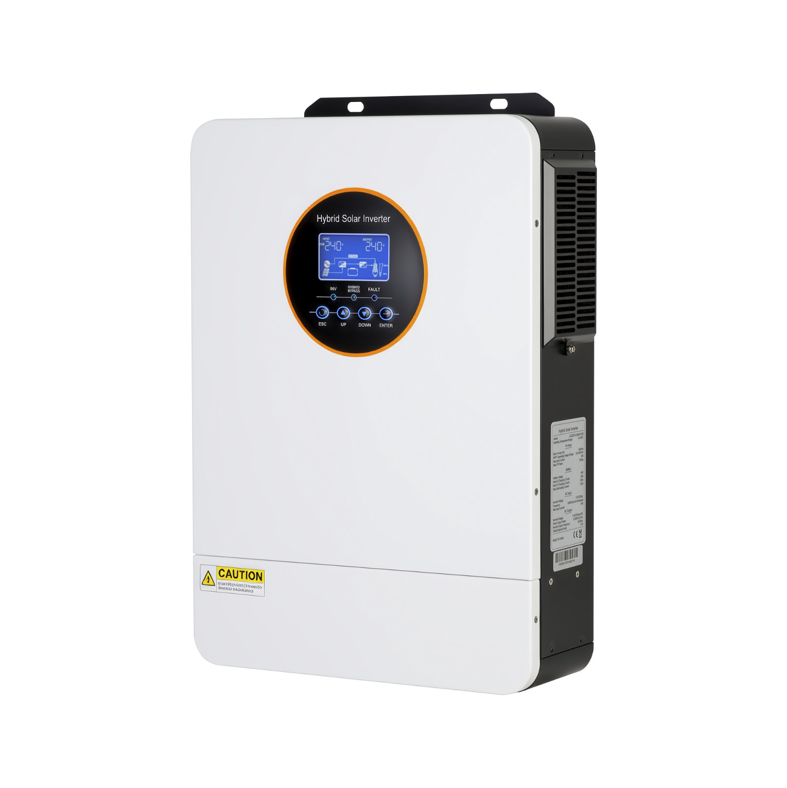 12KW 6200W 7000W Solar Hybrid Inverter 48V 110V/220V Split Phase MPPT Controller
