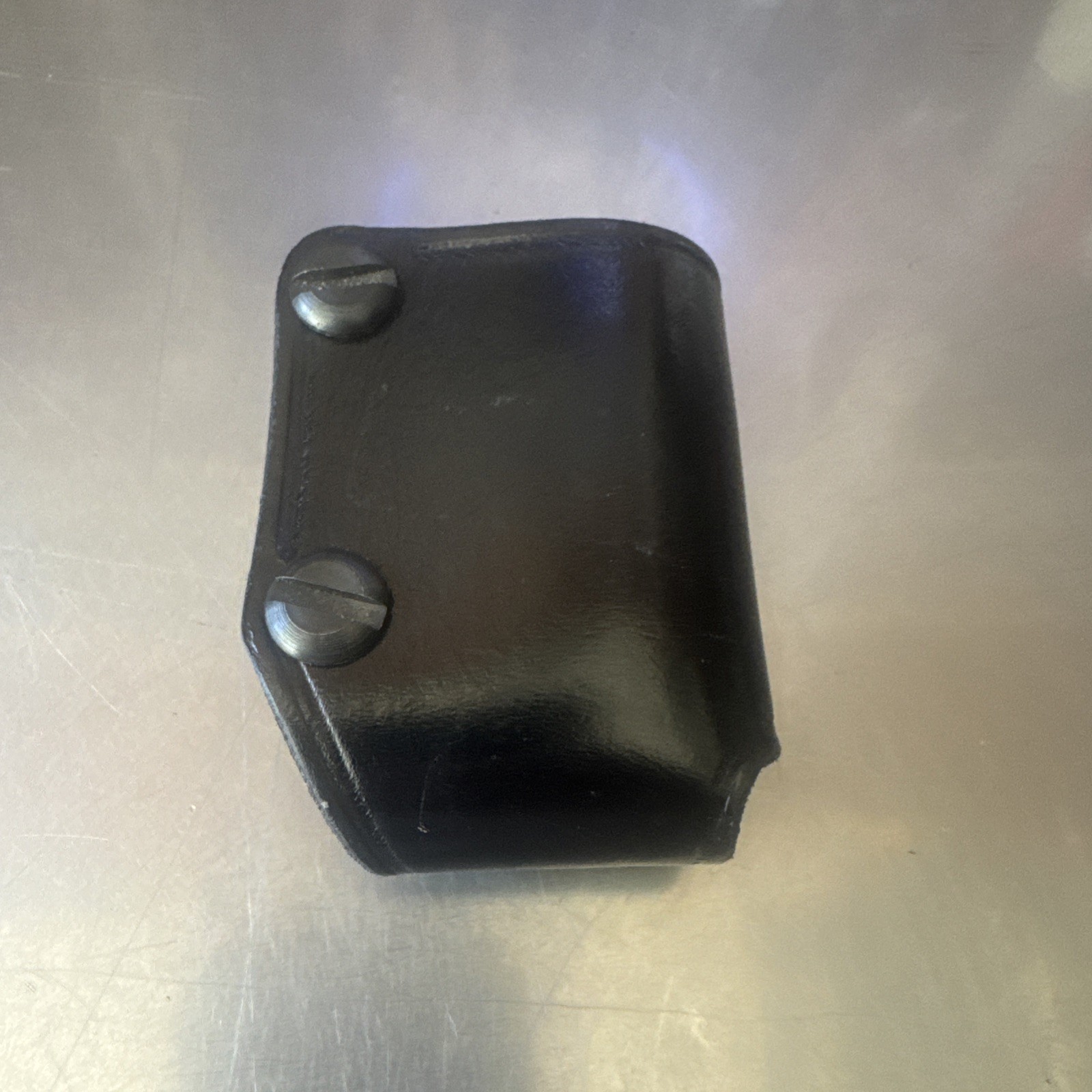 Hellweg #250 Colt .45 Holster Black Leather