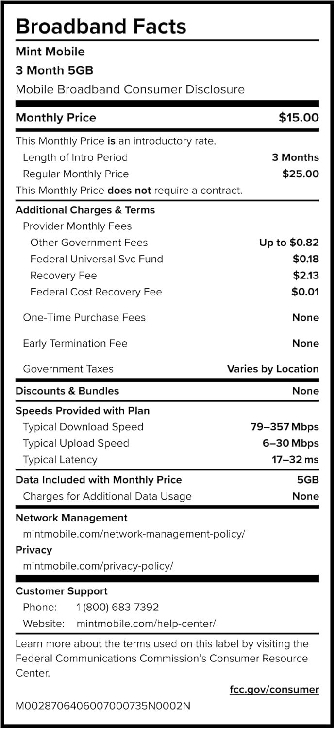 Revolutionary $15 Phone Plan: 5GB 5G Data + Unlimited Talk/Text for 3