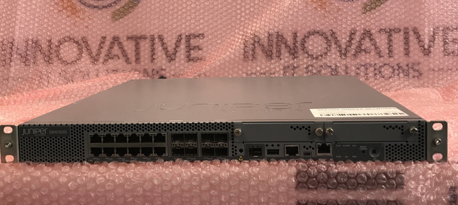 Juniper SRX1500 SRX1500-AC 16x1G, 4x10G (SFP+) DUAL AC PSU