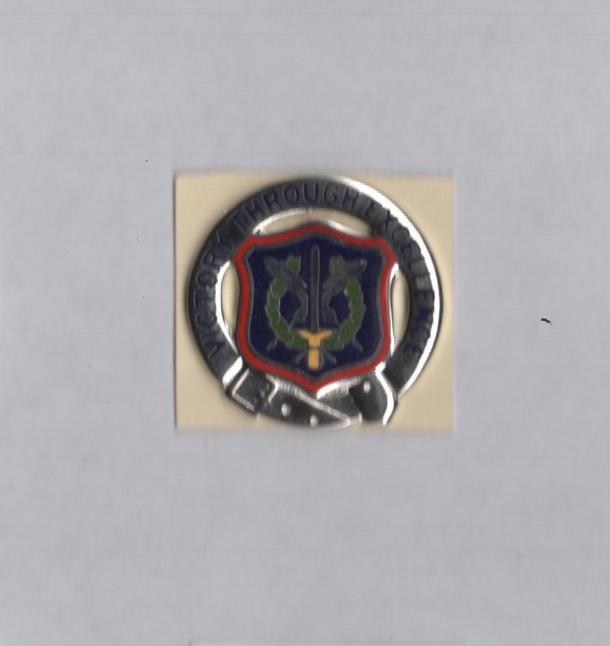 US Army 4th Adjutant General Battalion DUI crest pin badge G-23