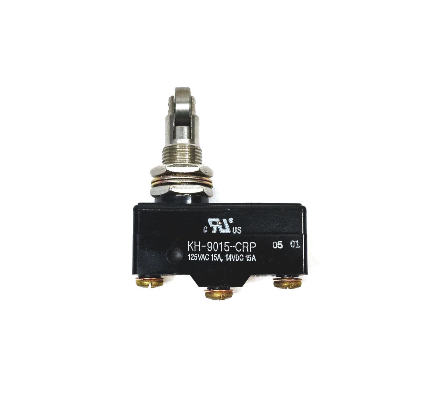 Kun Hung 125VAC 14VDC 15A Micro Switch KH-9015-CRP USED