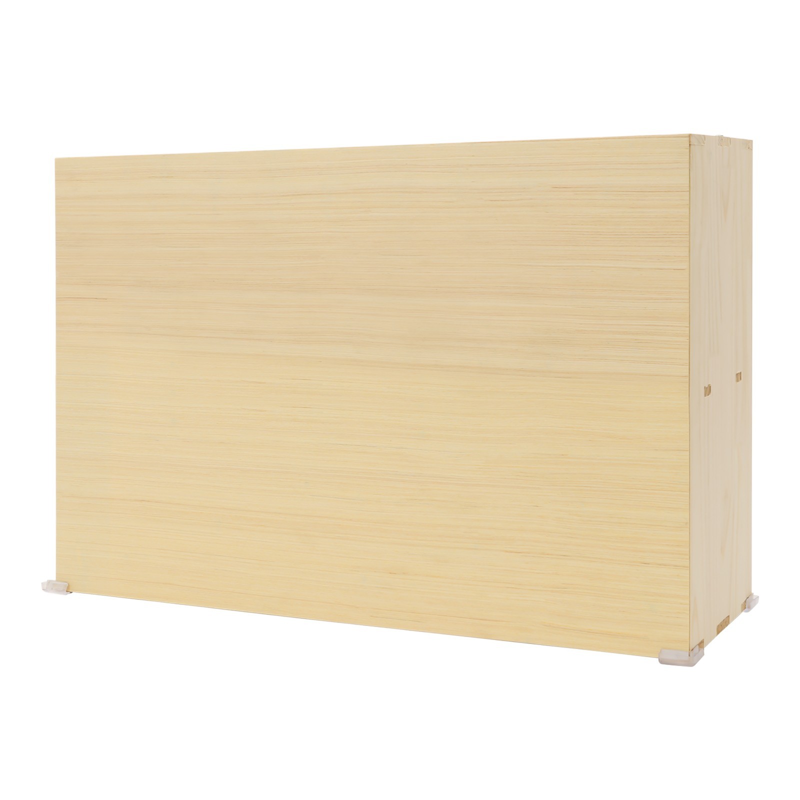 Solid Wood Bookcase with 6 Cubes - Stylish Storage & Elegant Design