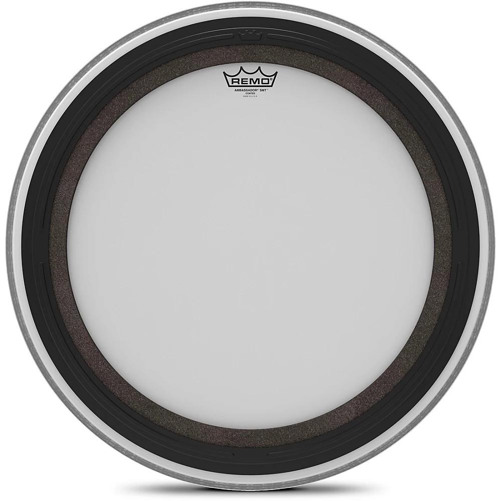 Remo Ambassador SMT Coated Bass Drum Head 22 in. White