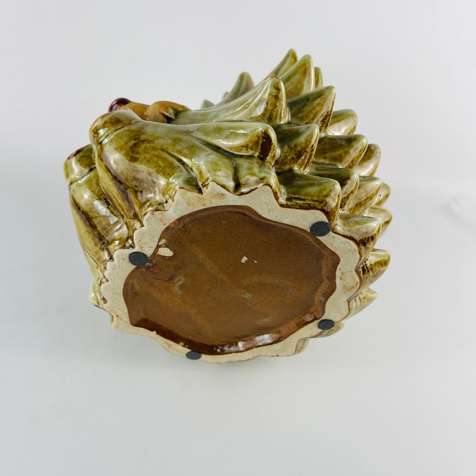 Hedgehog Ceramic Planter 7 x 7 x 7”