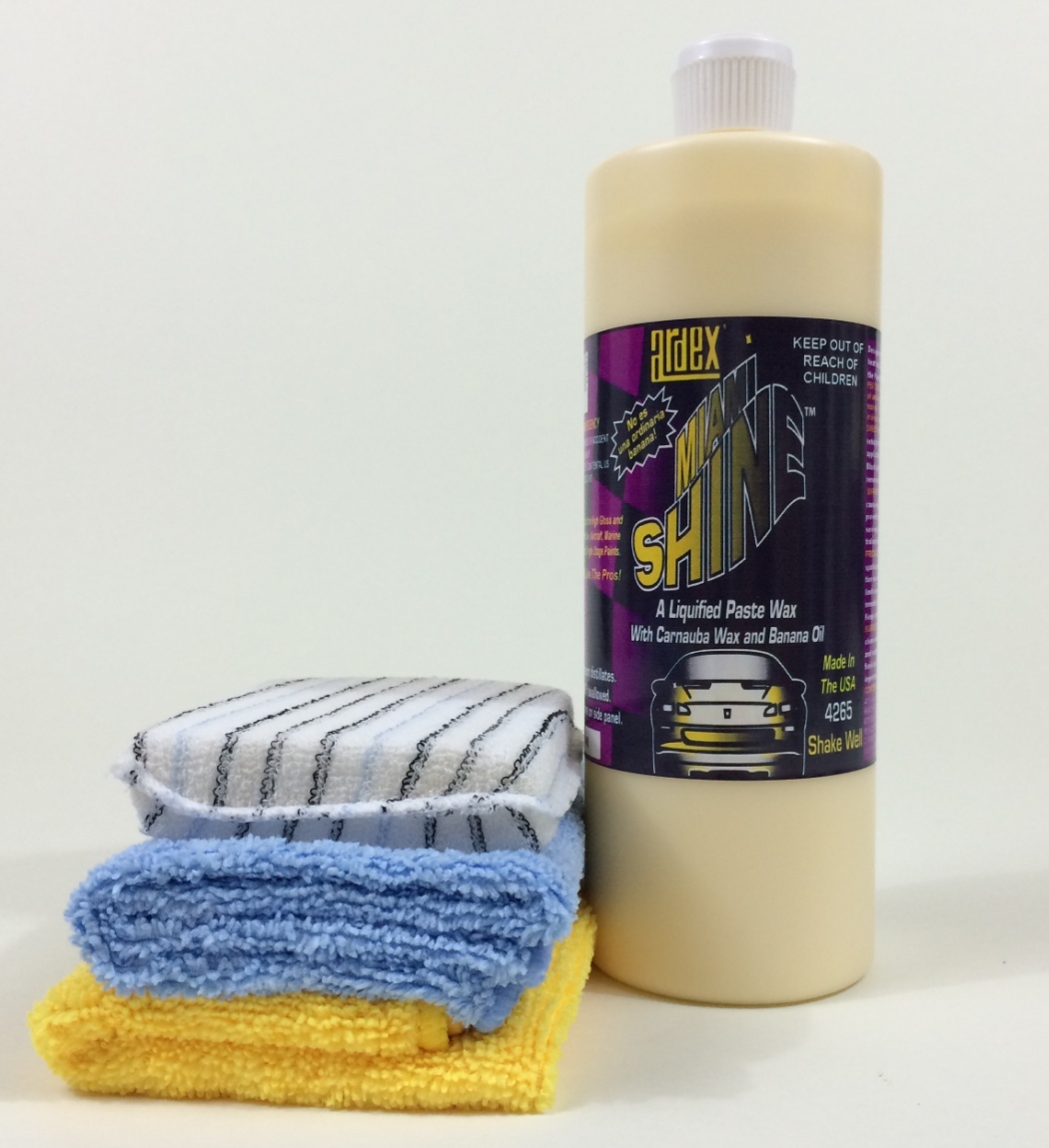 Best Wax For Black Cars - Ardex Miami Shine 32oz Liquid Paste Wax Easy On/Off