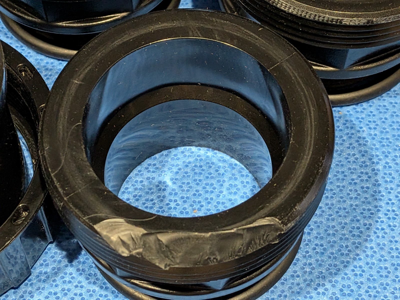2" Hi Temp Union, Bulkhead Fitting Swimming Pool – 3 Pack