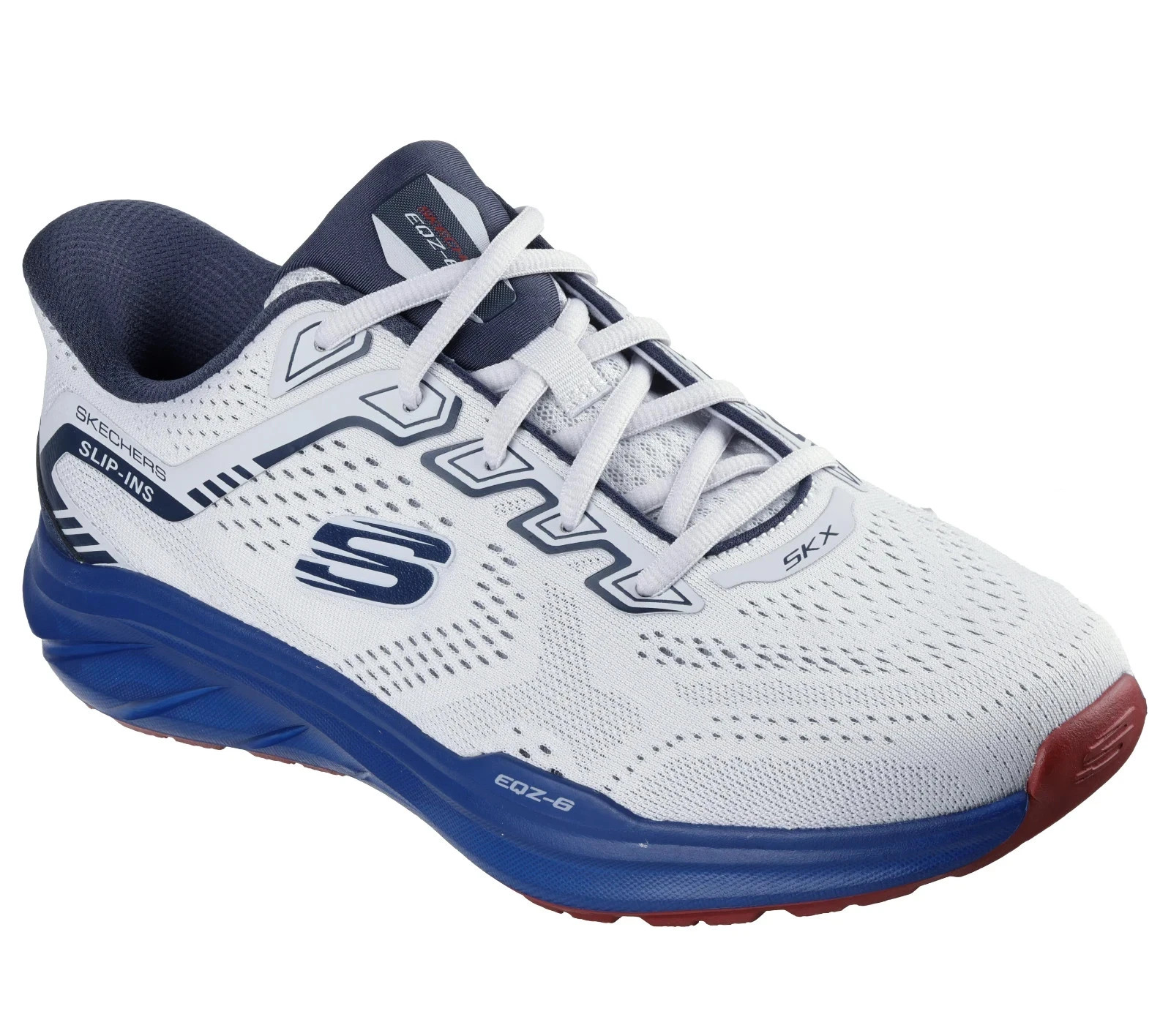 Gray Skechers Shoes Men Slip Ins Extra Wide Sport Comfort Air Memory Foam 233105