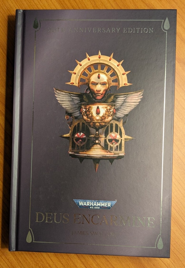 Deus Encarmine 20th Anniversary warhammer space marines blood angels hardcover