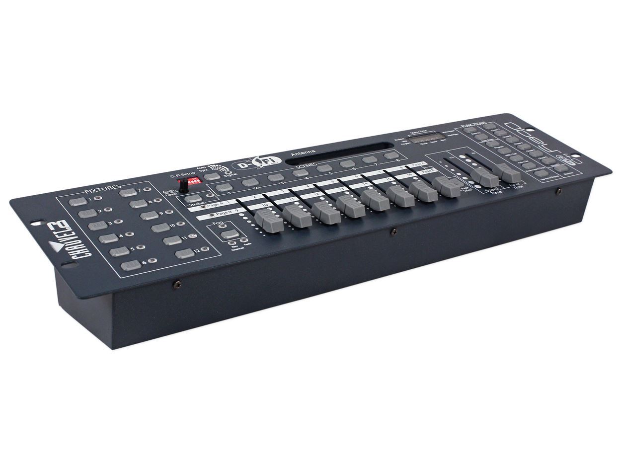 Chauvet DJ Obey 40 D-Fi 2.4 Wireless DMX Lighting Controller w/ MIDI+DMX Cable