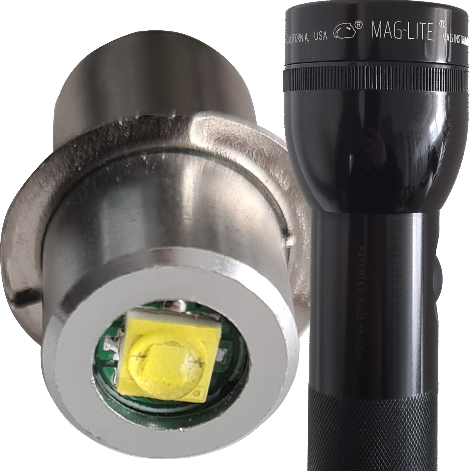 MAGLITE High POWER 3W LED Upgrade for MAG-LITE 2D 3D 4D 5D 6D & 2C 3C 4C