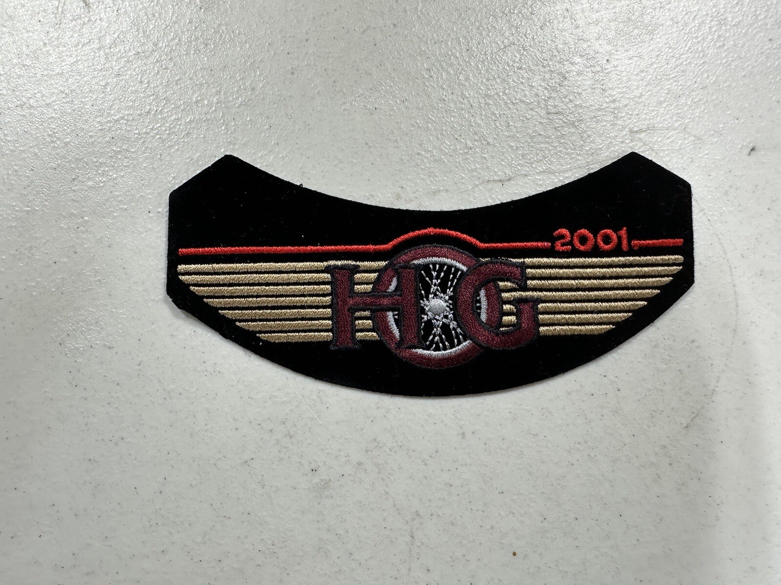 2001 HOG Membership Rocker Patch HARLEY DAVIDSON OWNERS GROUP  (3 Of 3)