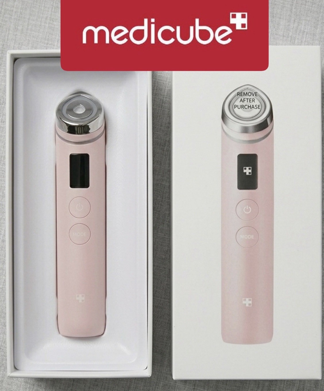 medicube Booster Pro | 6-in-1 Real Glass Glow Beauty Massager | for Clear, Radia