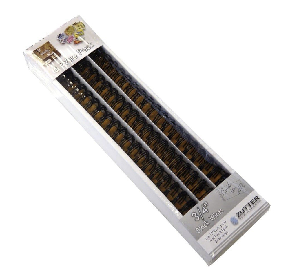 Zutter Innovative Products 3/4” Black 6-Piece 12” Double Owires New Old Stock