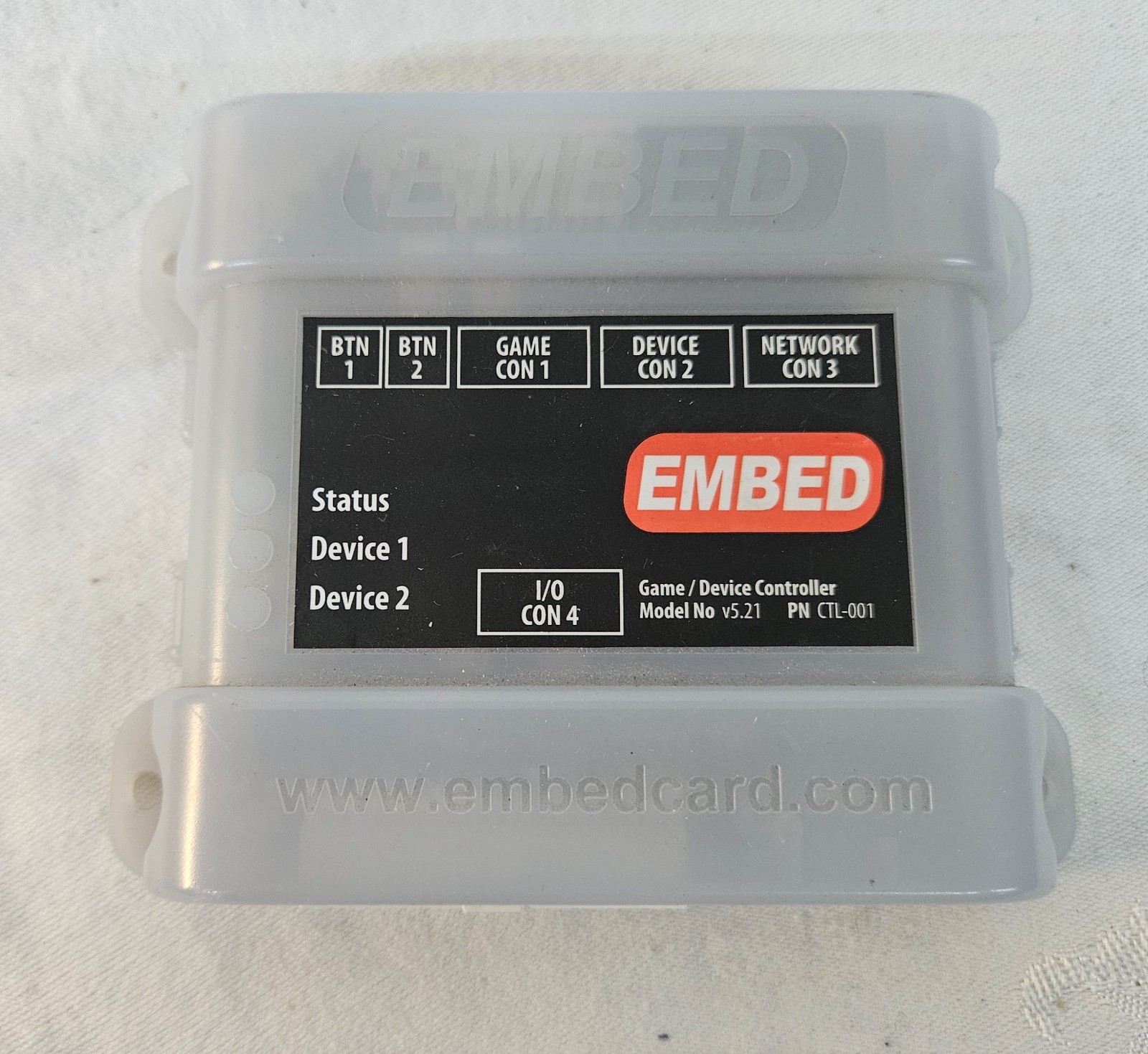 Embed Game/Device Controller CTL-001 v5.21 WORKING