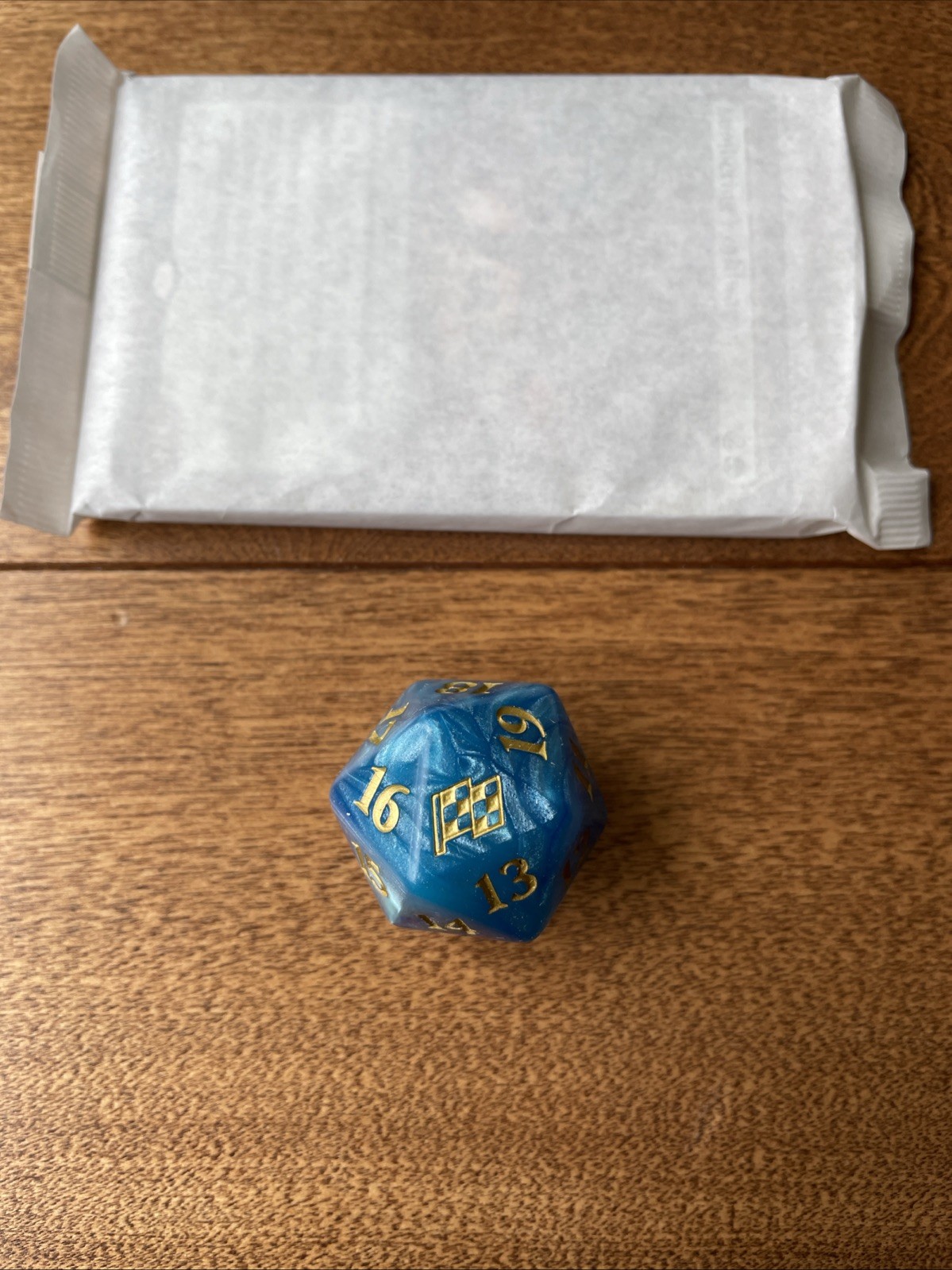 Magic Aetherdrift Oversized Spindown Life Counter D20 Dice Die