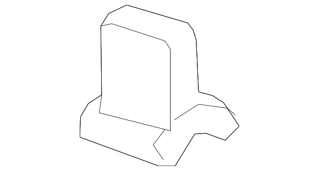 Genuine GM Radiator Upper Bracket 13250318