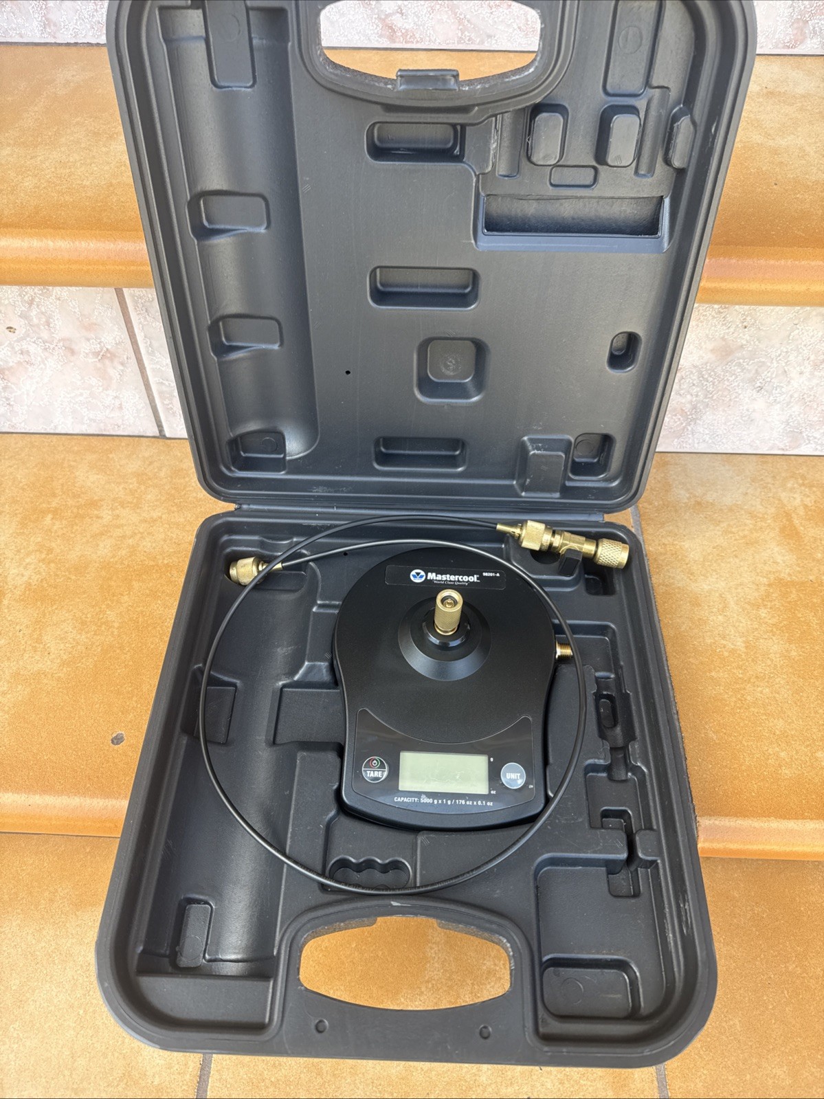 Mastercool High Precision Charging Scale - Black (98201)A