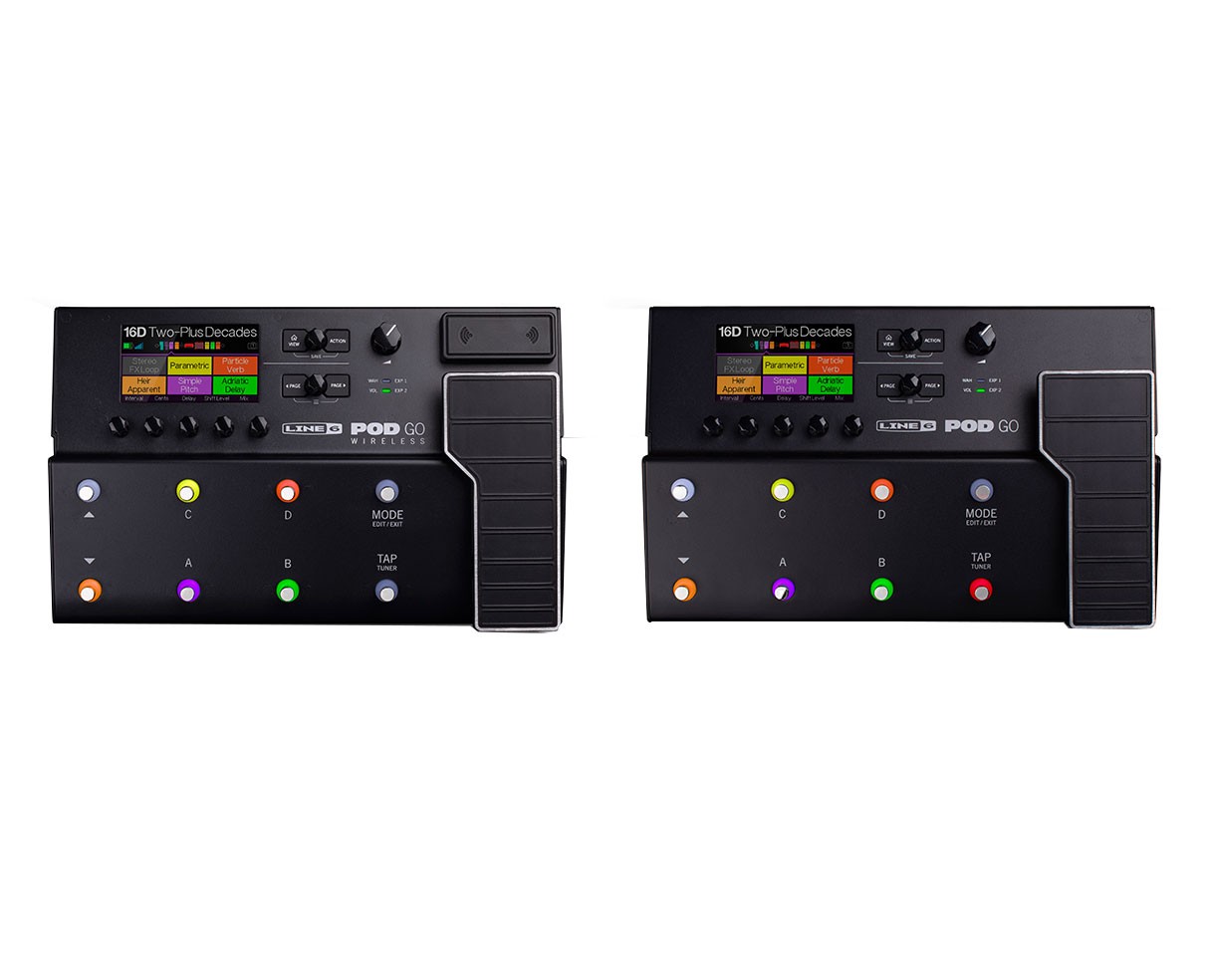 Line 6 POD Go Wireless Multi-Effects Pedal w/Wireless Receiver - Open Box