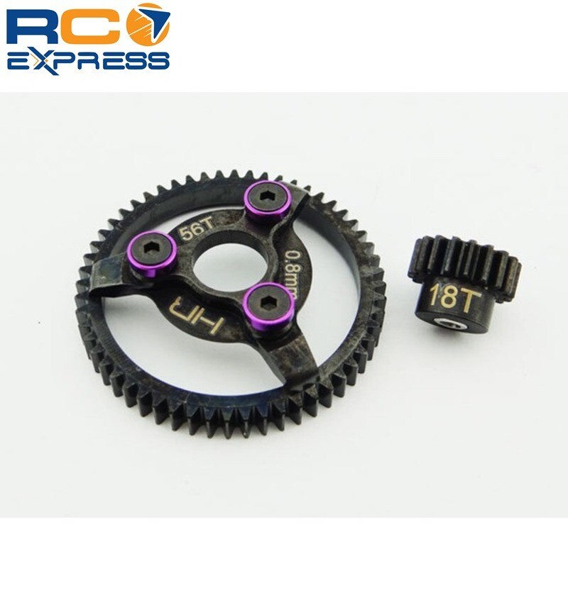 Hot Racing Traxxas 2wd Rustler Slash Stampede 32p 56t  Steel Spur Gear STE256
