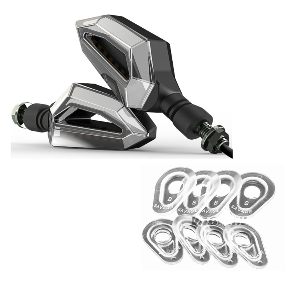 LED Turn Signal Indicators & Adapter Spacers For YAMAHA MT25 MT03 07 MT-09 MT-10
