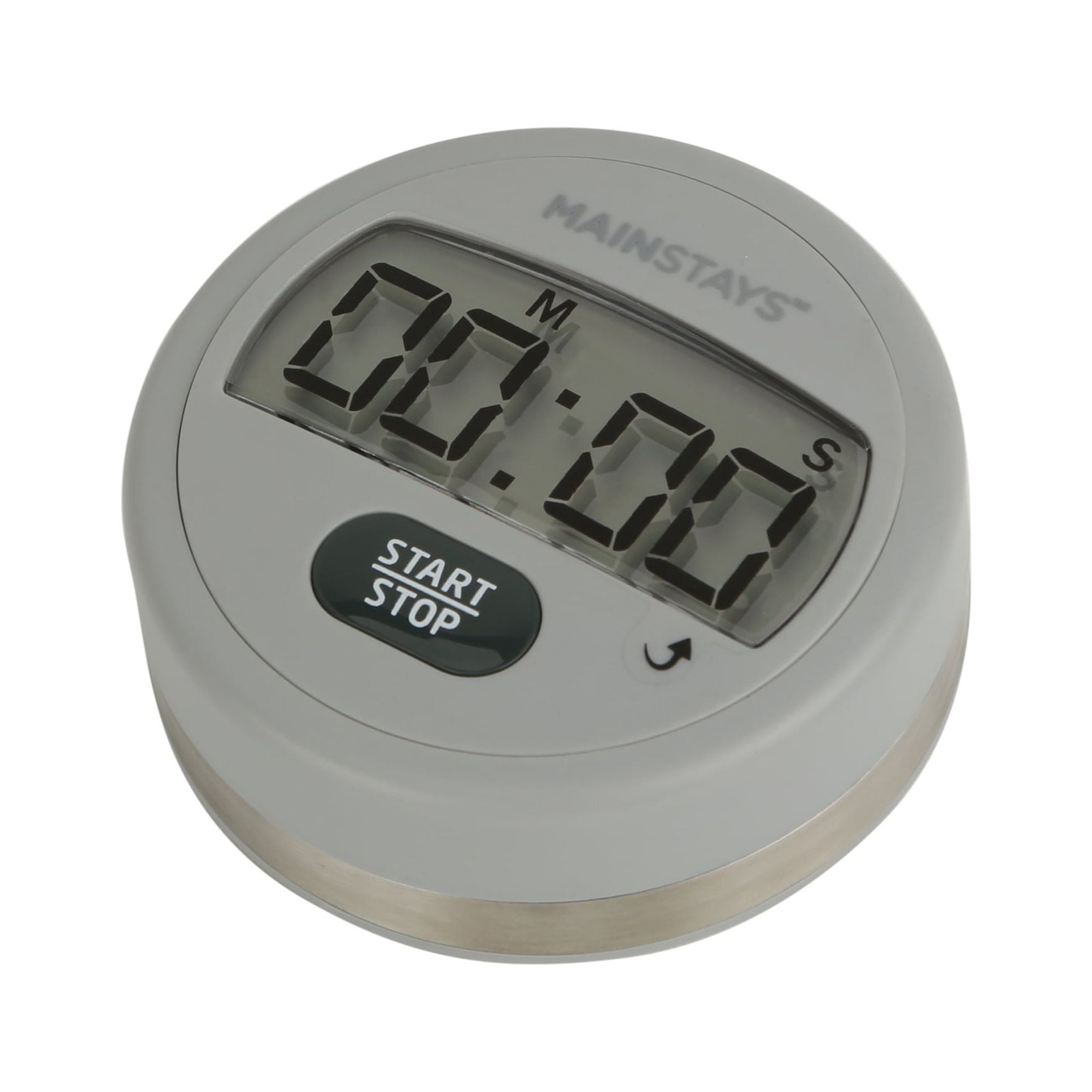 Mainstays Digital Kitchen Timer, Magnetic Countdown Count up Timer Large Display