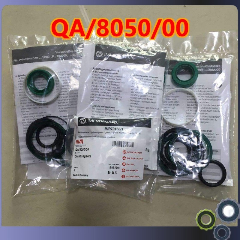 QA/8050/00 NEW NORGREN Wear Resistant Cylinder Seal Repair Kit Fast Delivery New