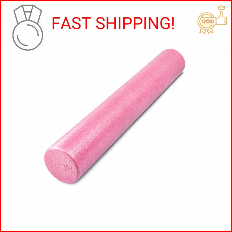 Yes4All High-Density EPP Round Back Roller Foam, Exercise Foam Roller for Yoga,