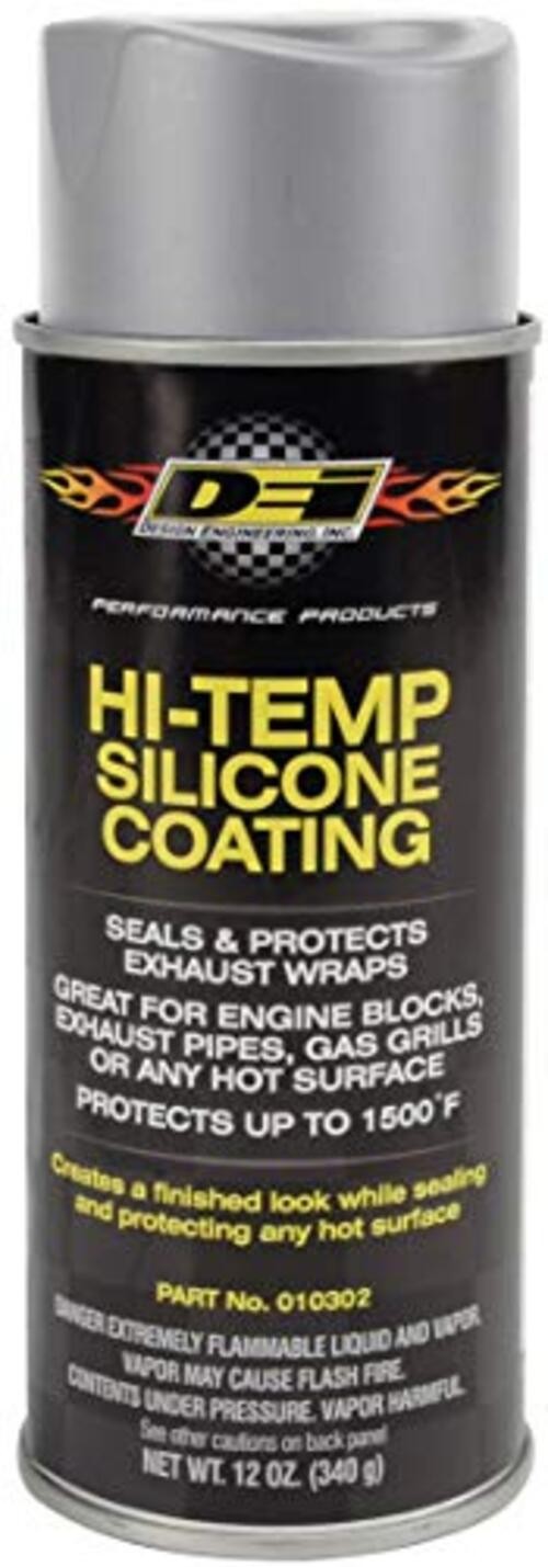 010302 High-Temperature Silicone Coating Spray - Aluminum
