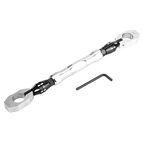 Motorcycle Balance Bar, 7/8 inch 22mm Aluminum Alloy Adjustable Silver