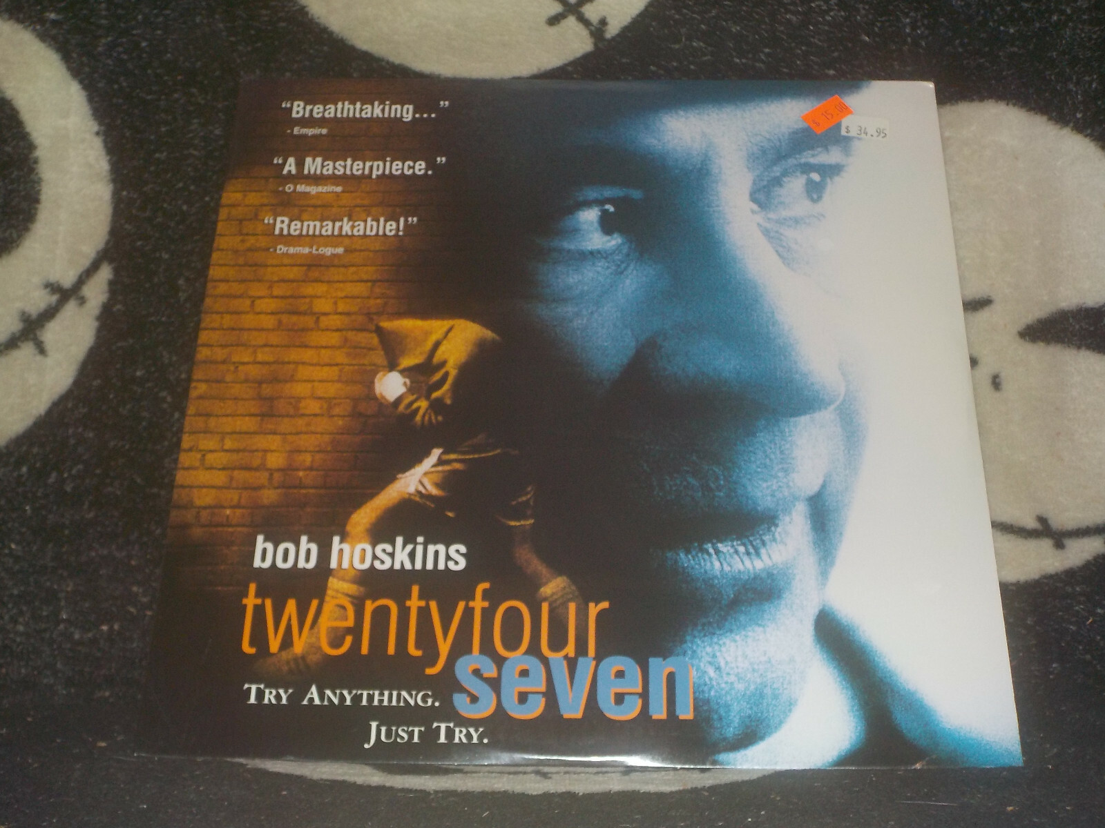 Twentyfour Seven NEW SEALED Laserdisc LD Bob Hoskins Free Ship $50