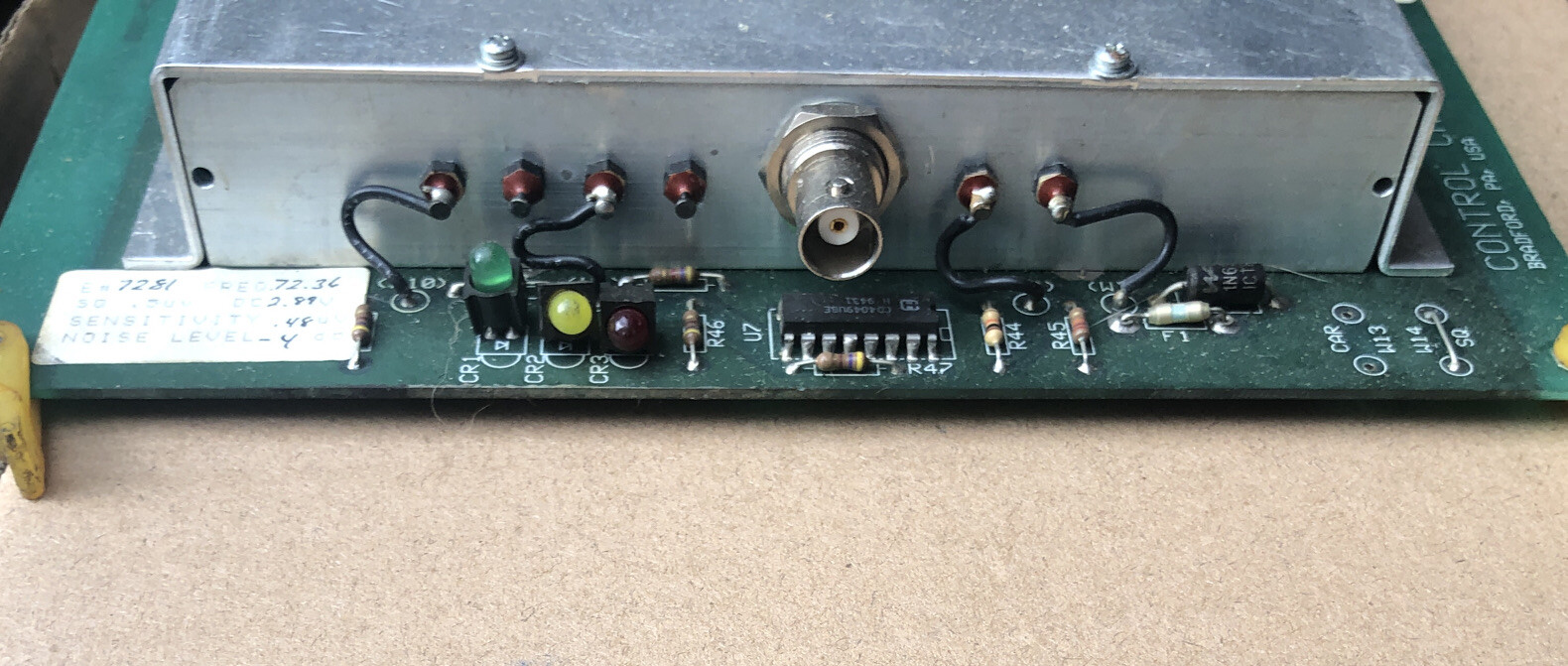 Control Chief Corporation 8002-4009 Receiver Module