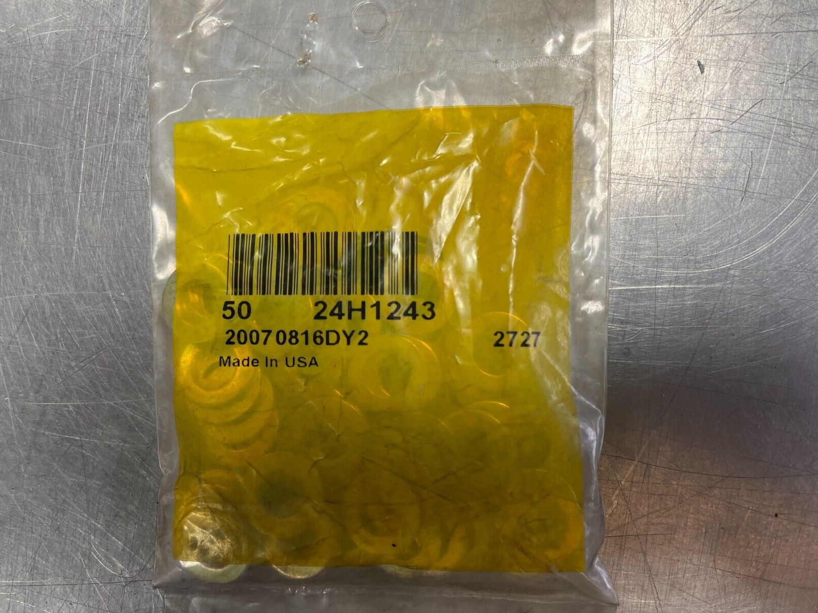 24H1243 OEM John Deere Washer QTY 5
