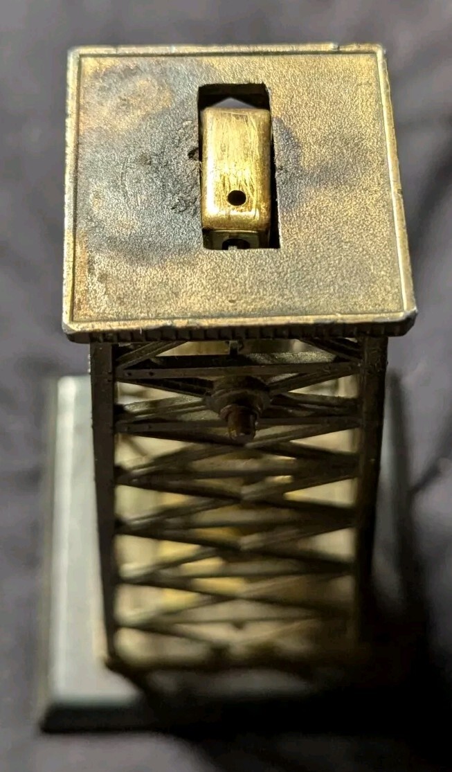 1950s Oil Derek Brass Table Cigarette Lighter
