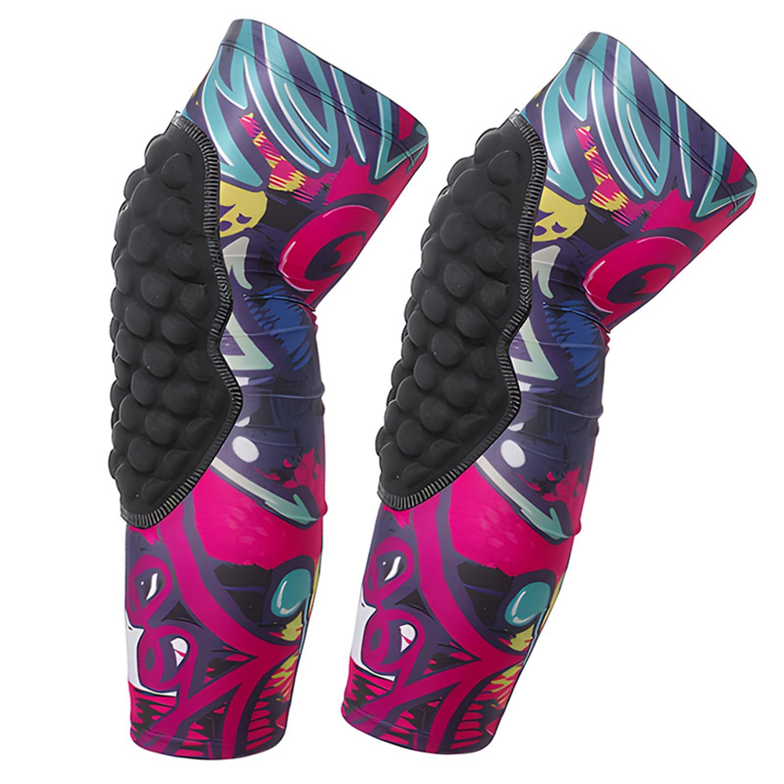 Youth Knee Support Sleeves for Volleyball, Baseball, Football, Wrestling  Pink