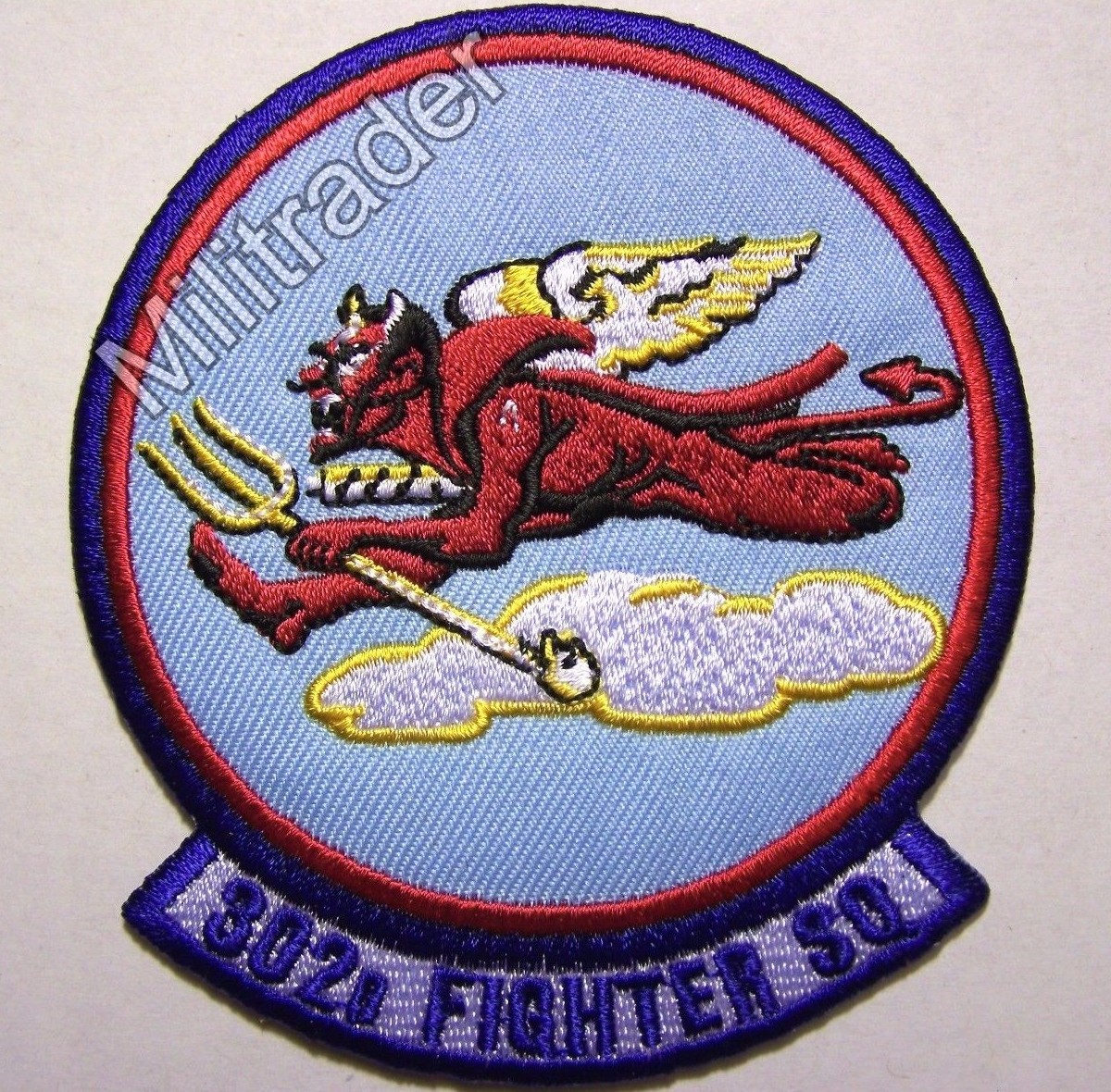United States Air Force (USAF) 302ND Fighter Squadron Patch