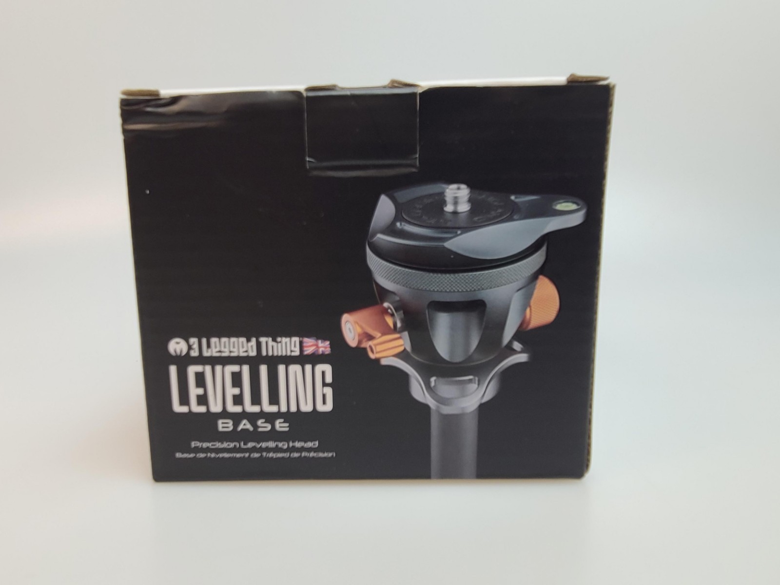 3 legged thing leveling base - new in box - gray copper