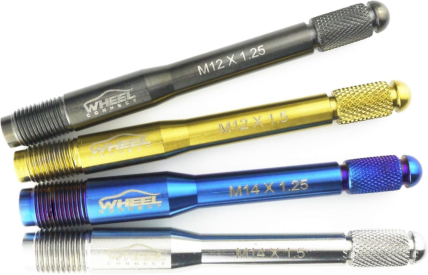 Lightweight M14X1.5 Wheel Alignment Guide Studs for Effortless Tire Changes