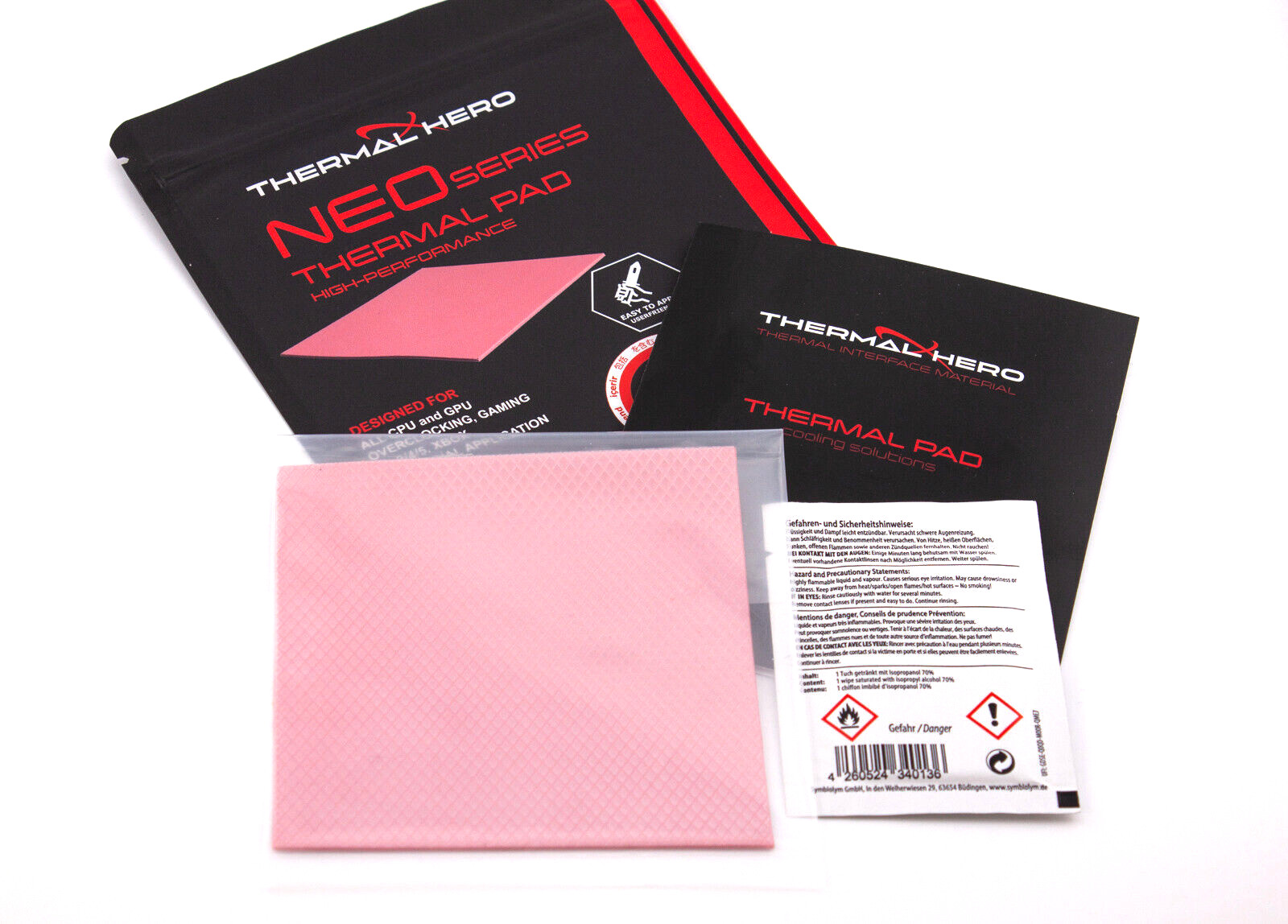 Thermal Pad NEO | 100x100x0.5mm | GPU RAM - for PS4/PS5 Xbox® - THERMAL HERO