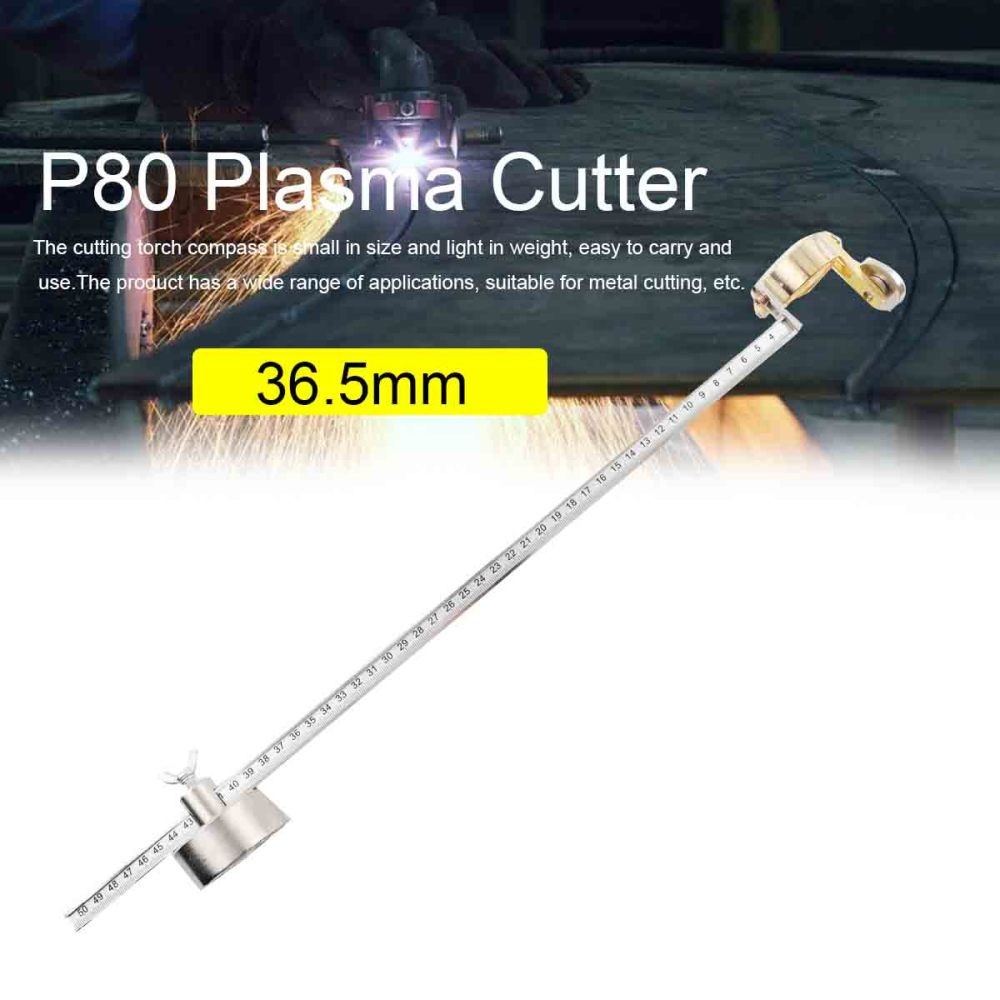 P80 Torch Round Compass Roller Magnetic Guide Wheel Cutter Cut Torch Attachments