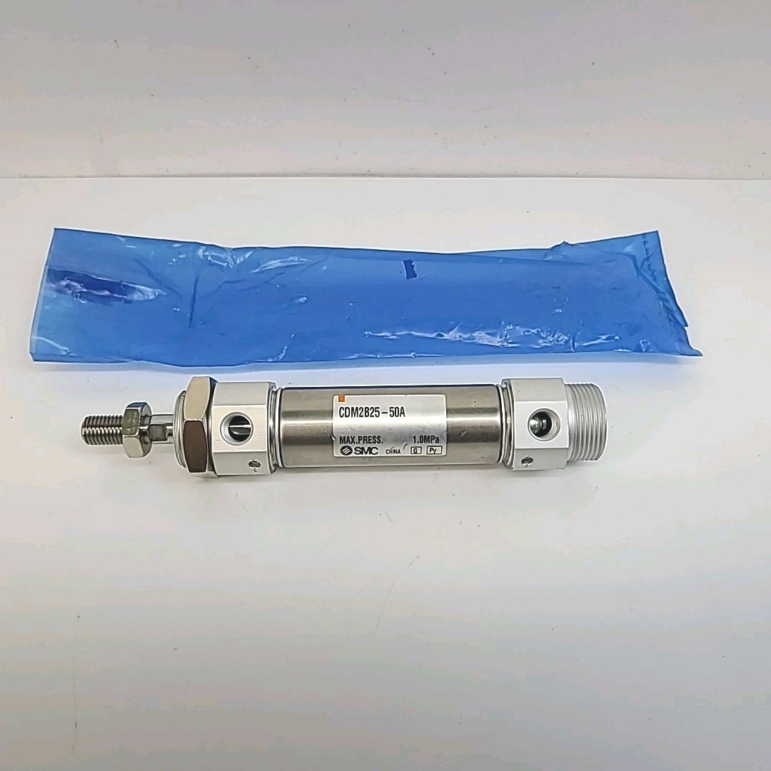 SMC CDM2B25-50A Round Body Cylinder 1.0MPa CDM2B2550A NEW