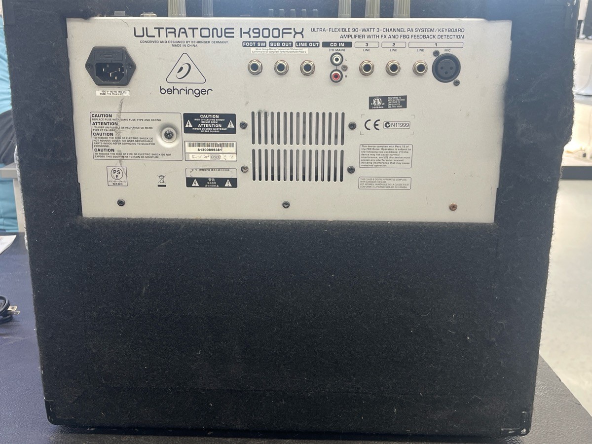 BEHRINGER ULTRATONE K900FX (PD3040519)