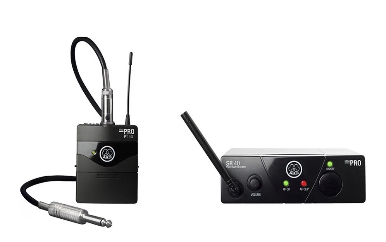 AKG WMS40 Mini Instrumental Set (US25A) Wireless Instrument Bodypack System