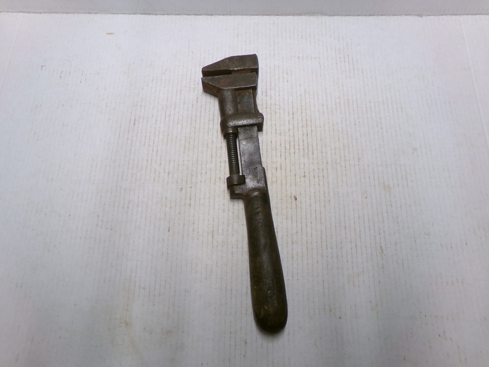 Russwin Perfect Handle Adjustable Pipe Wrench 15" Vintage Tool
