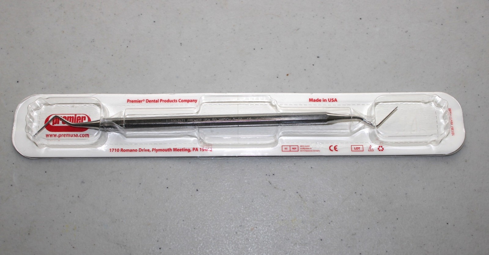New Premier Dental 1003571 #5/11 Hirschfeld File Scaler Made In The USA