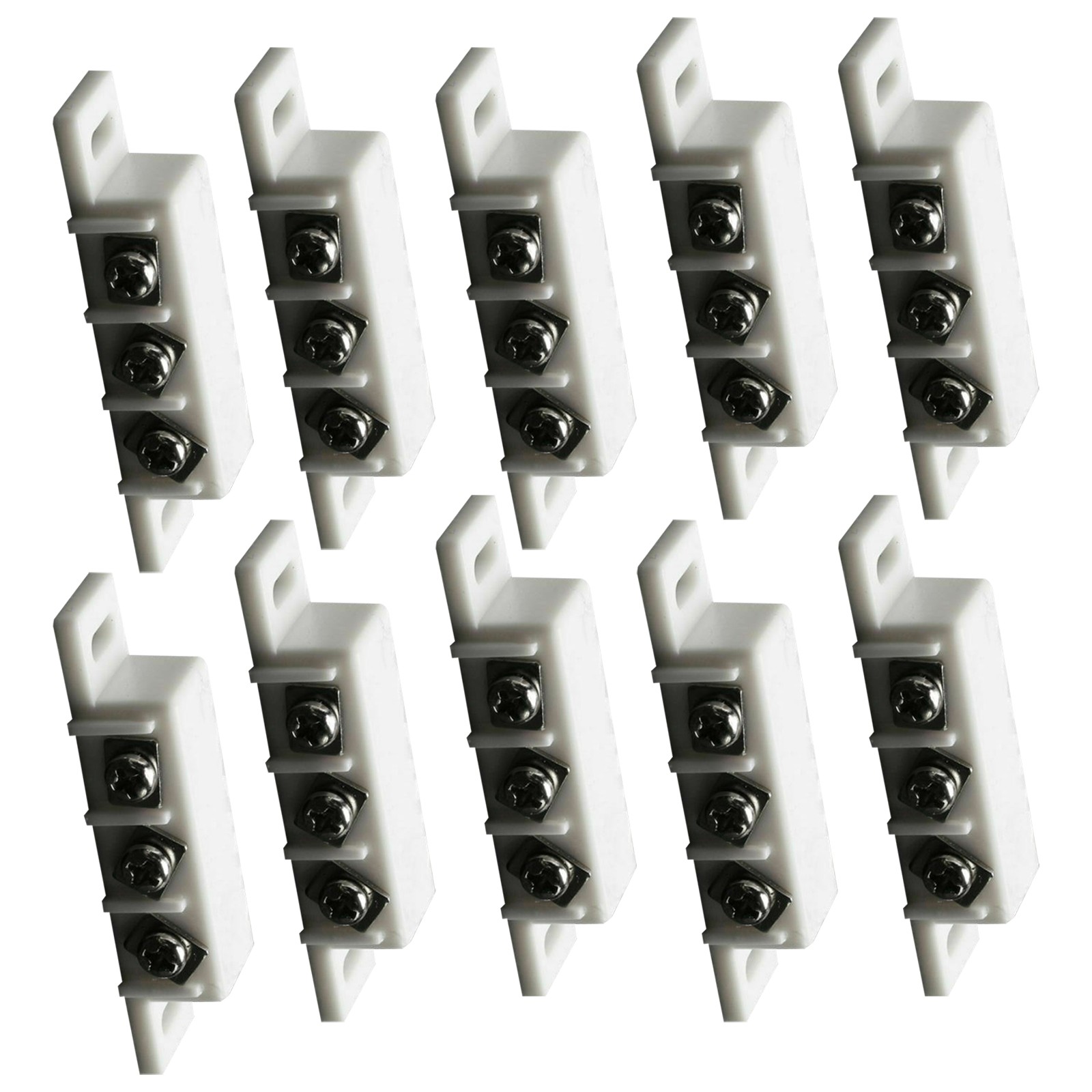10Pack 31B Security Magnetic Door Contact Reed Switch w/ Terminals & Screws Set