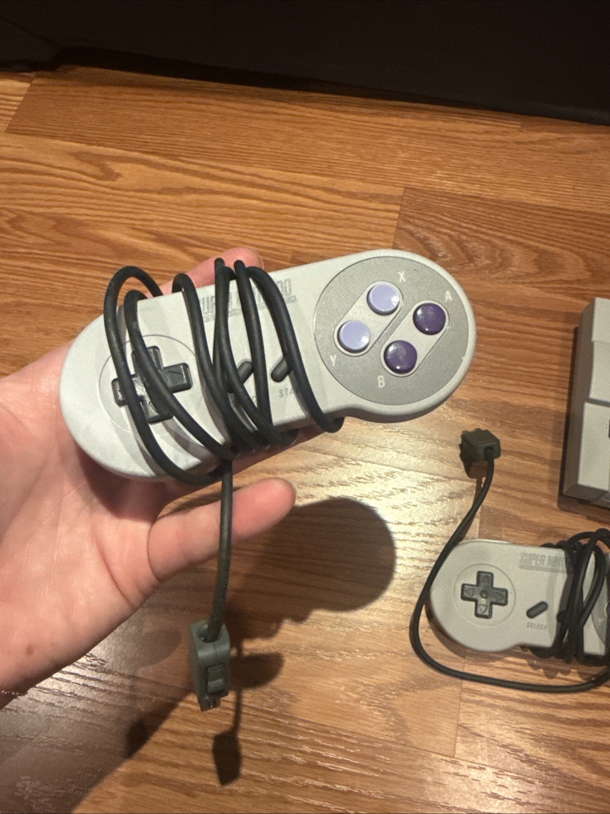 Nintendo Super NES Classic Edition SNES CLV-201 HDMI Cable 2 Controllers