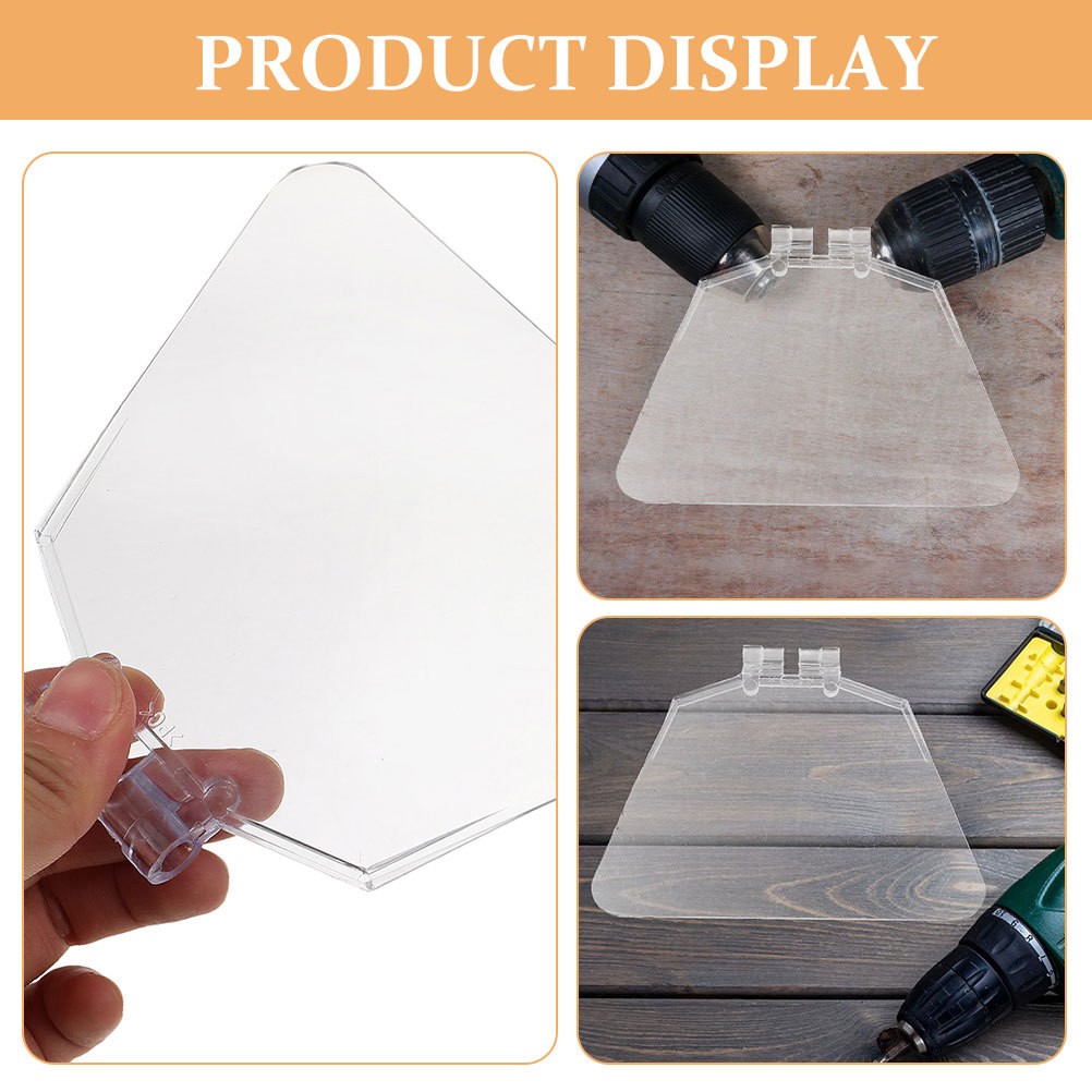 Clear Grinding Cover Bench Protective Screen Angle Safety