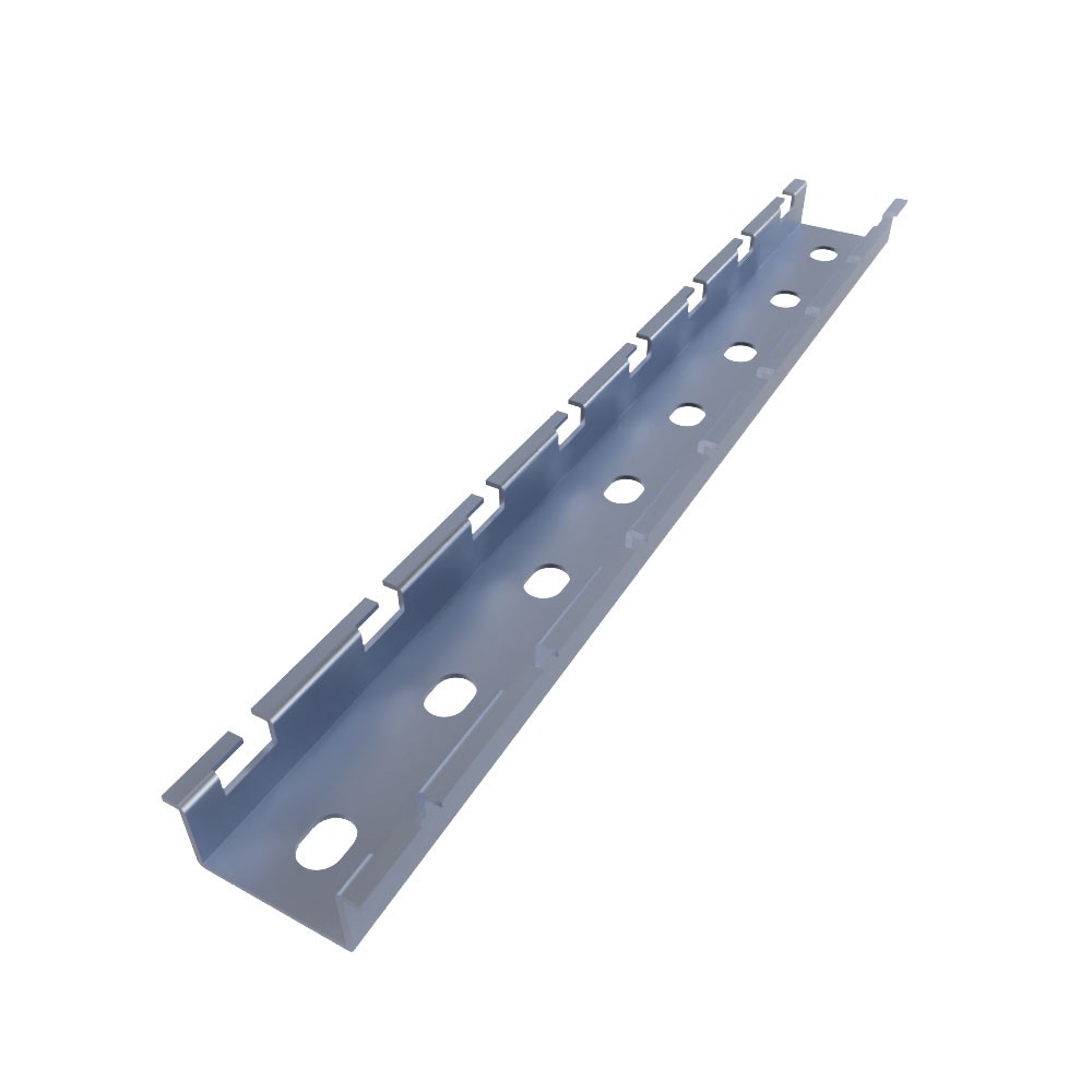 NavePoint Electro Zinc Plated 16" Ceiling Hanging Bar - 4 Pack
