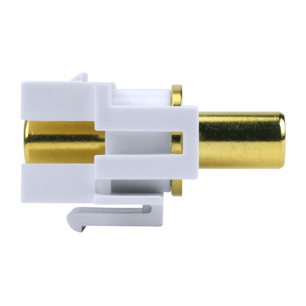 Construct Pro 3.5mm Stereo Insert Cable Connector (White)